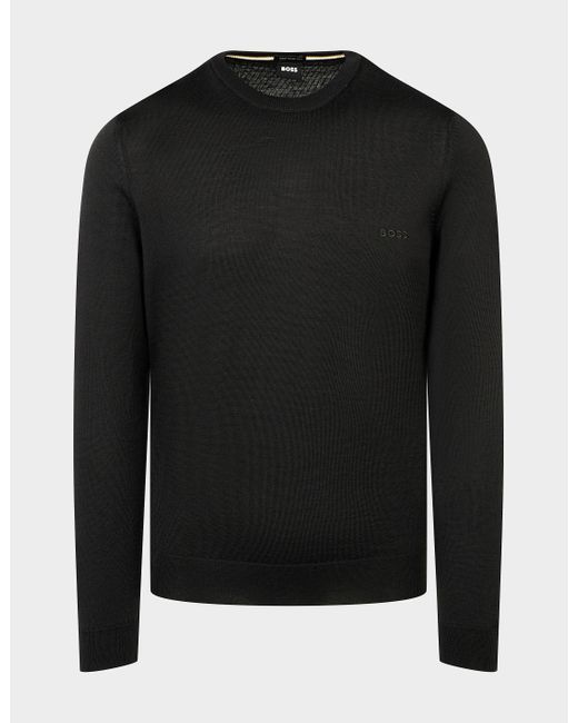 HUGO BOSS Wool Botto Knitted Jumper 