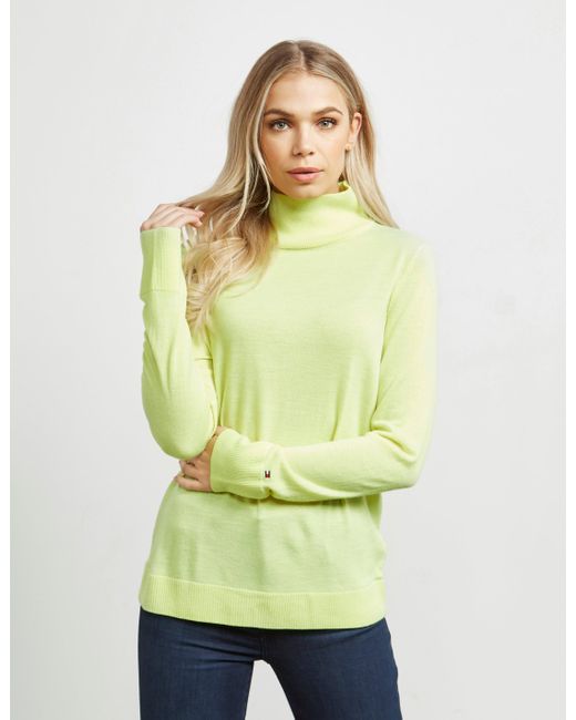 tommy hilfiger roll neck jumper