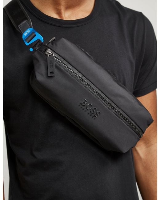 BOSS by Hugo Boss Krone Bum Bag Black/black for Men Lyst