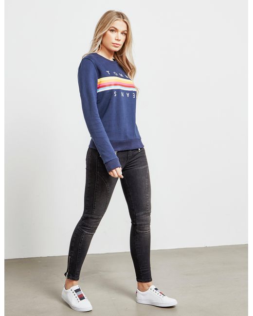Tommy Hilfiger Denim Rainbow Sweatshirt 