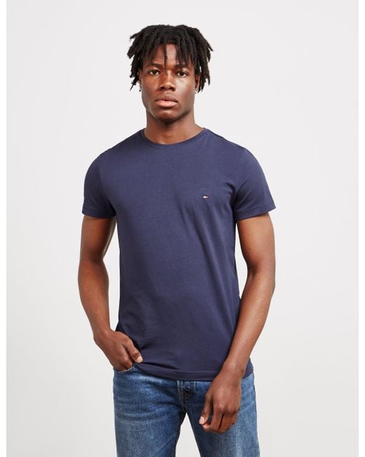 tommy jeans navy t shirt