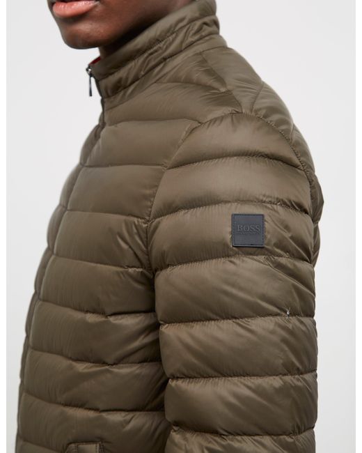boss quilted jacket