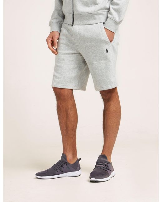 Polo Ralph Lauren Mens Fleece Shorts Grey, Grey in Grey for Men | Lyst  Canada