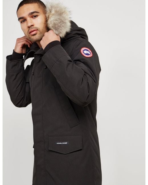 canada goose black langford parka canada goose black langford parka