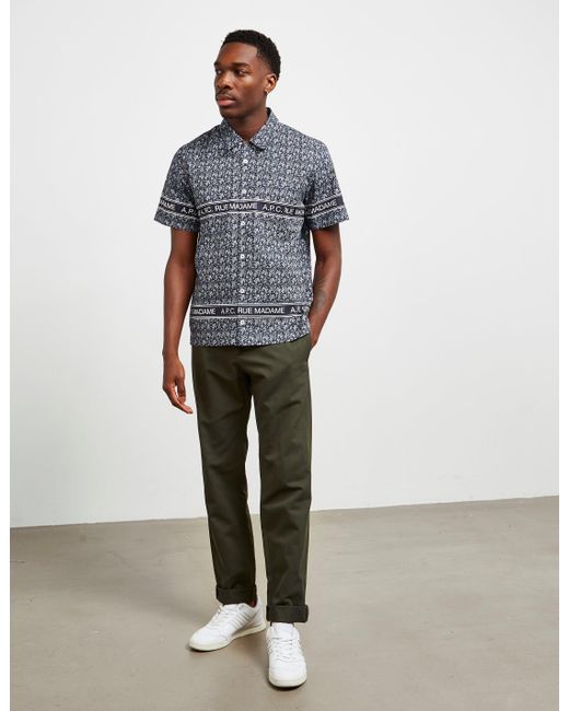 A.P.C. Cotton Paisley Short Sleeve 
