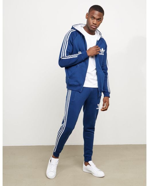 adidas Originals Mens California Full Zip Hoodie Blue/grey for Men | Lyst  Canada