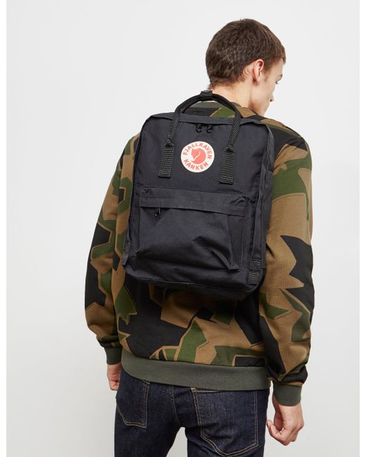 Fjallraven Mens Kanken Backpack Black 