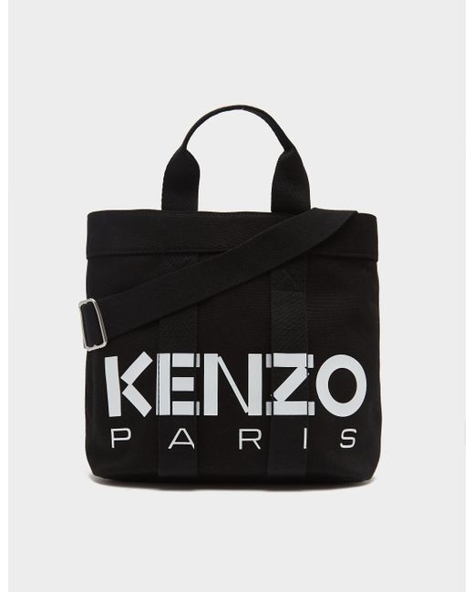 KENZO Paris Shopper Bag in Black | Lyst