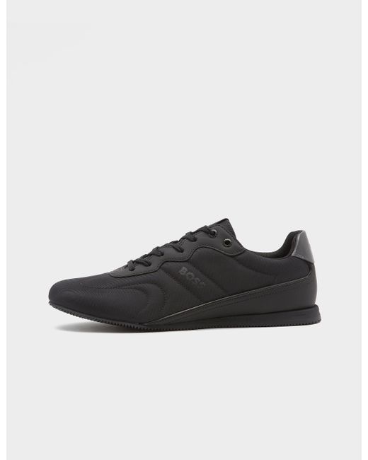 BOSS by HUGO BOSS Synthetic Rusham Nylon Low Trainers in Black for Men ...