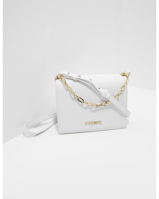 love moschino bags white