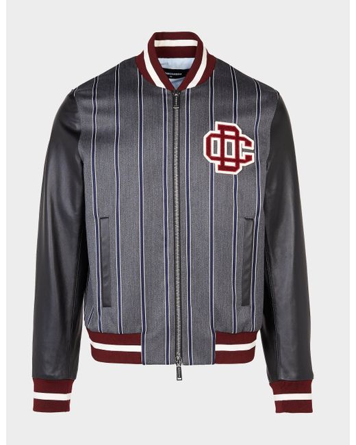 DSquared² Pin Stripe College Varsity 
