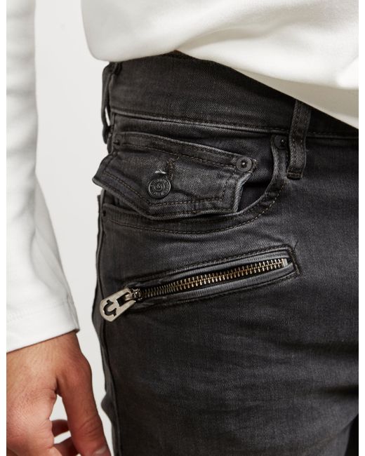 True Religion Denim Rocco Z Biker Jeans 