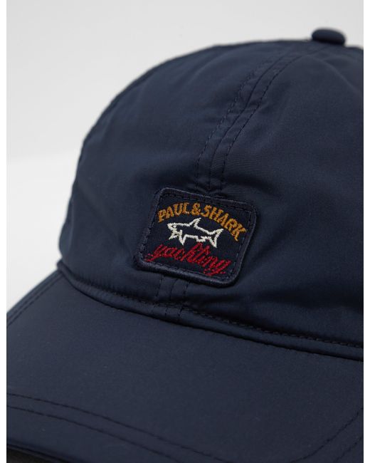 Paul \u0026 Shark Synthetic Nylon Cap Navy 