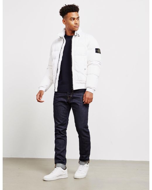 Stone Island Mens Padded Bomber Jacket 