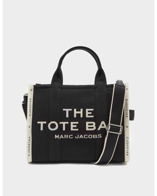 Marc Jacobs The Small Jacquard Tote Bag in Black | Lyst UK