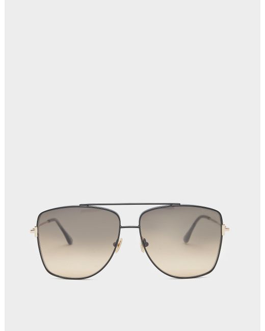 Tom Ford reggie Sunglasses in Black for Men | Lyst