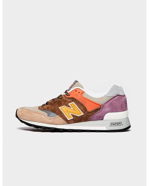 New Balance Suede 577 Made In England Trainers in Brown for Men | Lyst