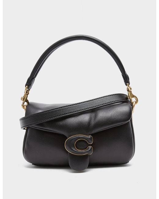 COACH Mini Pillow Tabby Bag in Black | Lyst