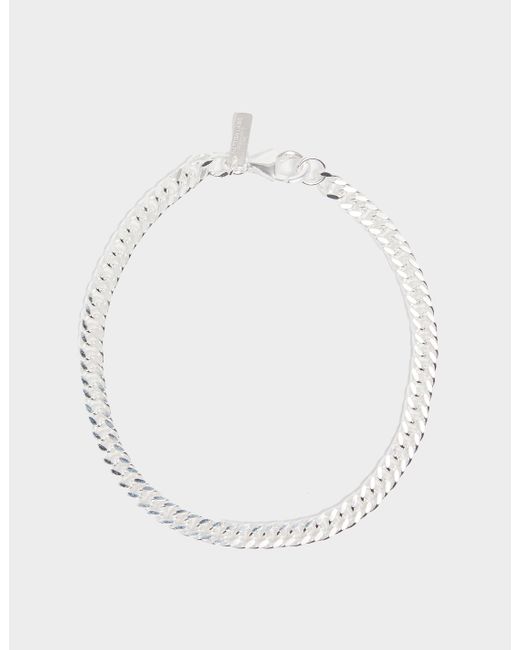 Hatton Labs Mini Cuban Bracelet in Silver (Metallic) for Men Lyst UK