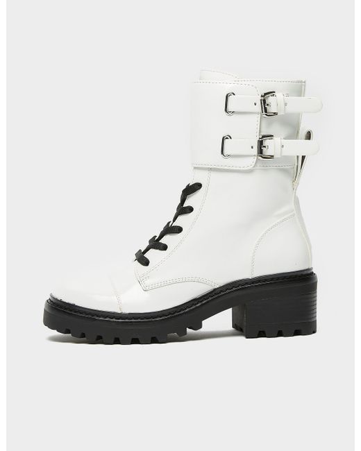 dkny bart combat boot