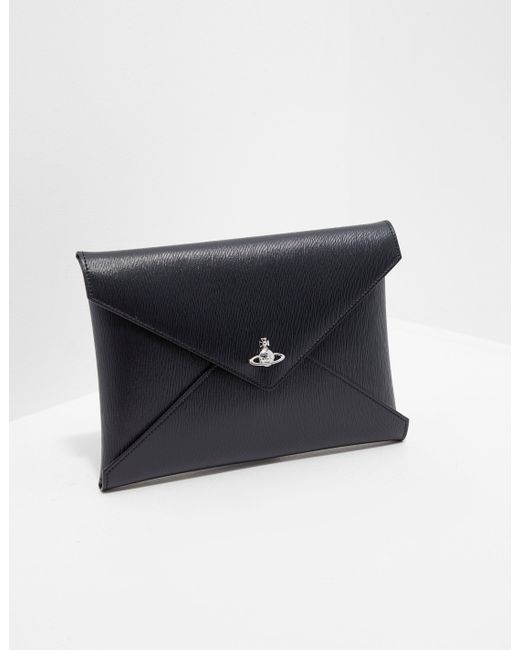 black envelope clutch bag