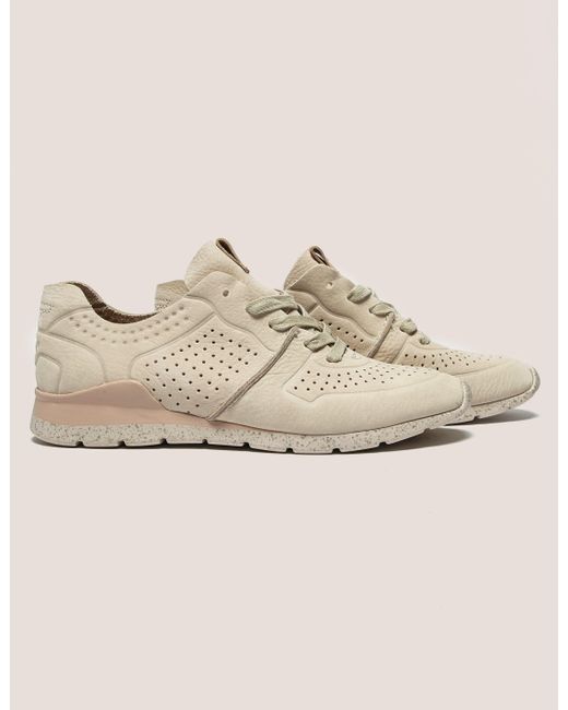 UGG Leather Womens Treadlite Trainer Cream in Natural | Lyst UK