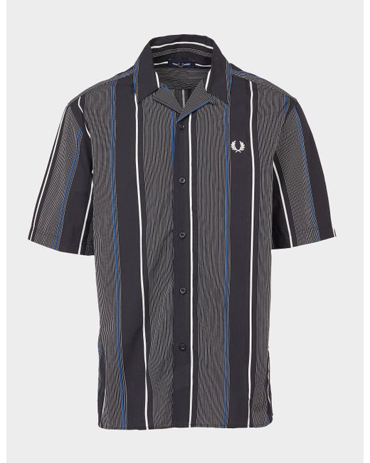 Fred Perry Vertical Stripe Short Sleeve 