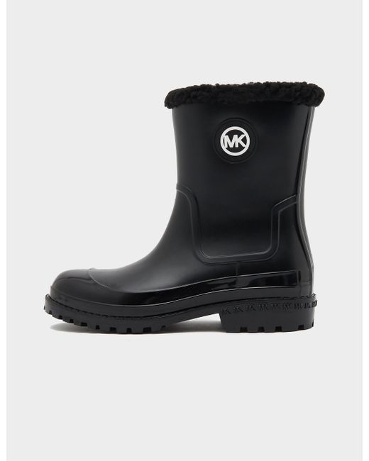 Michael Kors Black Montaigne Rain Boots