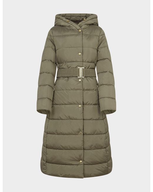 Barbour Track Line Quilted Jacket in Green Lyst UK