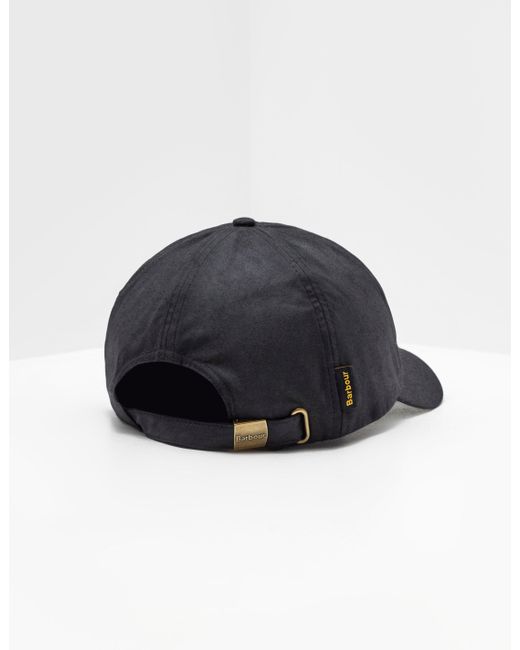 barbour flat cap black