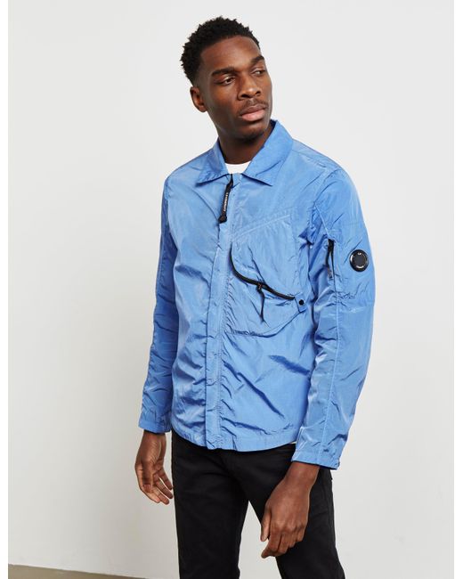 C.P. Company Chrome Overshirt Purple 