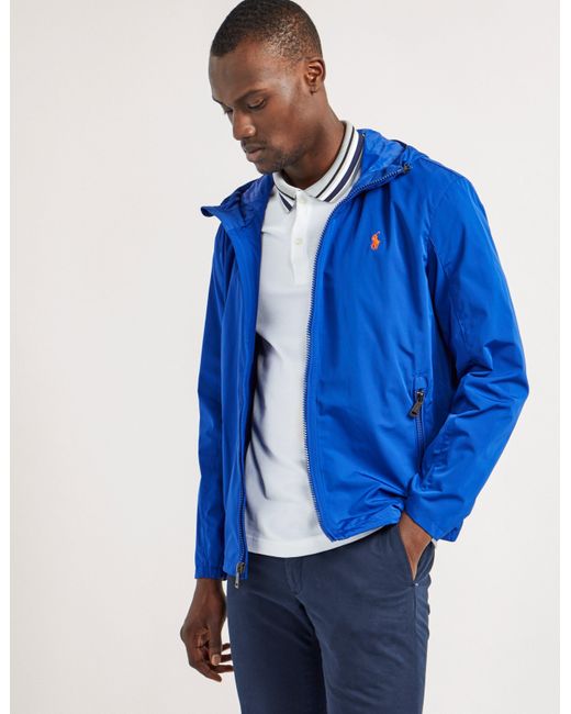 Polo Ralph Lauren Mens Lightweight Anorak Jacket Blue for Men | Lyst Canada