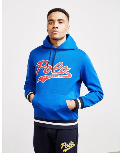 polo script hoodie