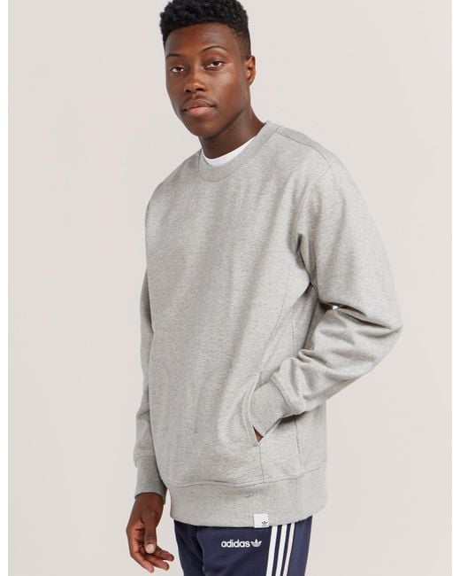 adidas Originals Xbyo Sweatshirt in Grey (Gray) for Men | Lyst