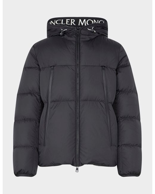 Moncler Montcla Puffer Jacket in Black for Men | Lyst