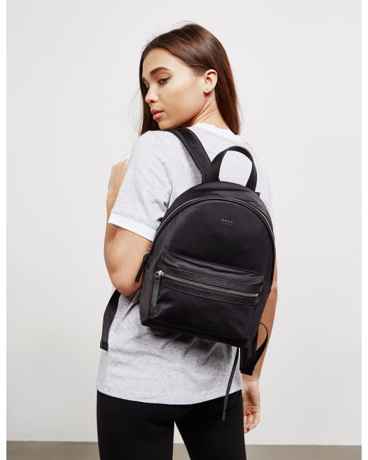 DKNY Casey Medium Backpack - Black | Lyst UK
