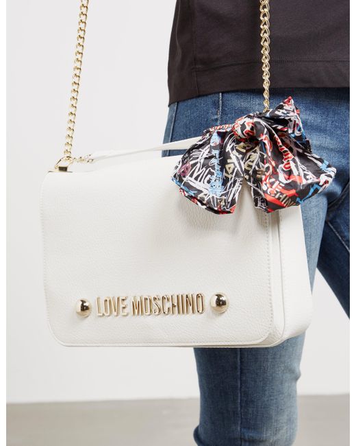 love moschino bags white