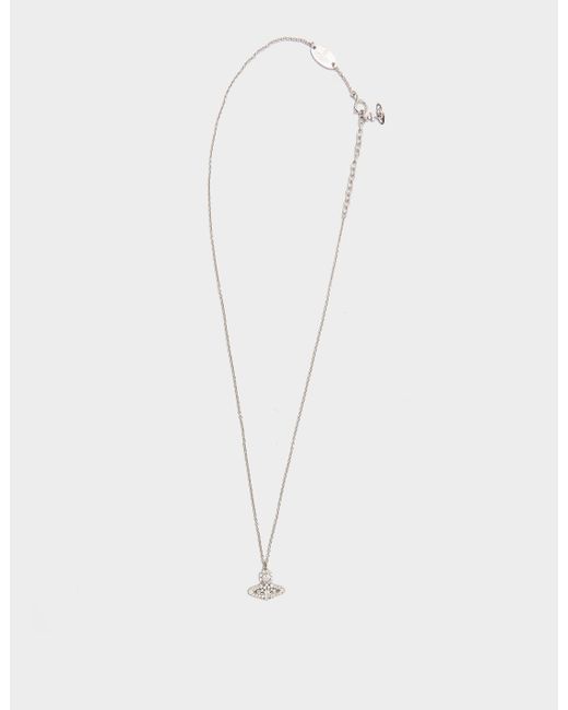 Vivienne Westwood Narcissa 925 Pendant in Metallic | Lyst