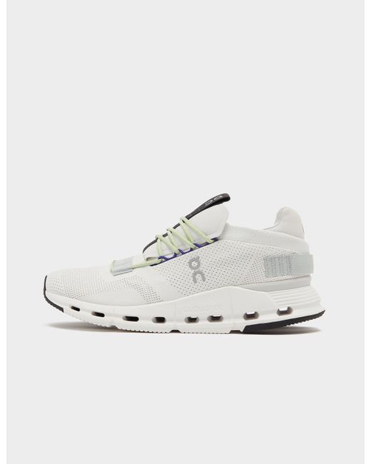 On Running Cloud Nova Knitted Runners Trainers in White for Men | Lyst