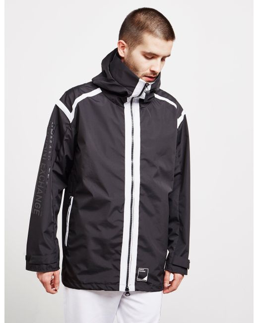 armani exchange reflective hoodie