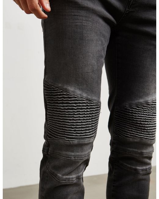 True Religion Denim Rocco Z Biker Jeans 
