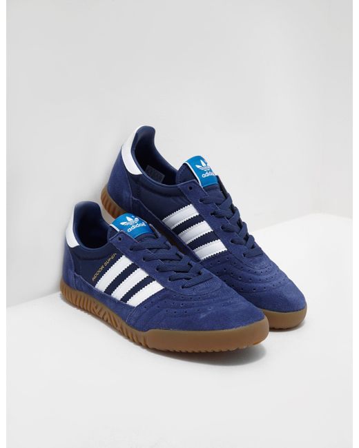 adidas Originals Suede Indoor Super Blue for Men | Lyst