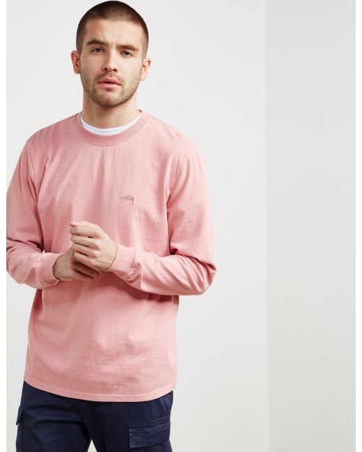 Stussy Cotton Mens Stock Long Sleeve T 