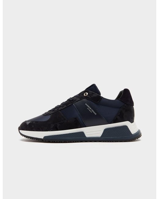 Android Homme Suede El Matador Camo Trainers Blue for Men | Lyst