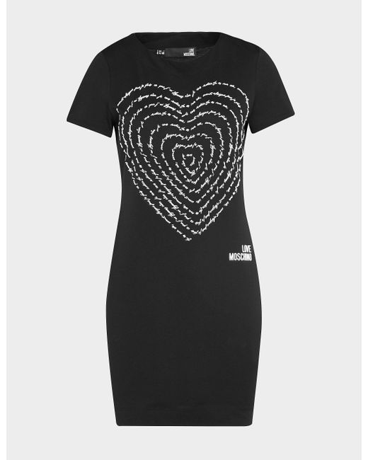 moschino tshirt dress