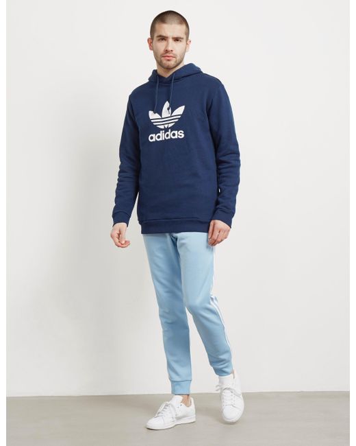 adidas Originals Synthetic Mens Superstar Track Pants Ash Blue for Men |  Lyst