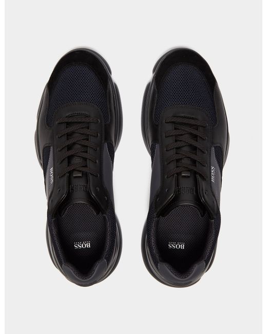 boss sneaker rapid runn