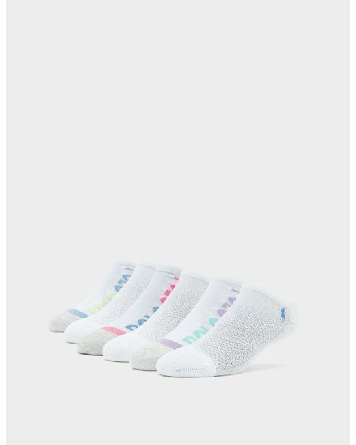 Polo Ralph Lauren Cotton Polo Ankle Socks in White | Lyst Canada