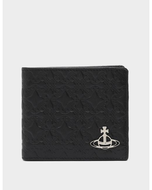 Vivienne Westwood Leather Orb Wallet in Black for Men | Lyst UK