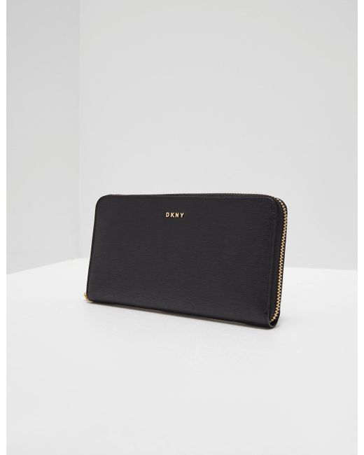dkny zip around purse